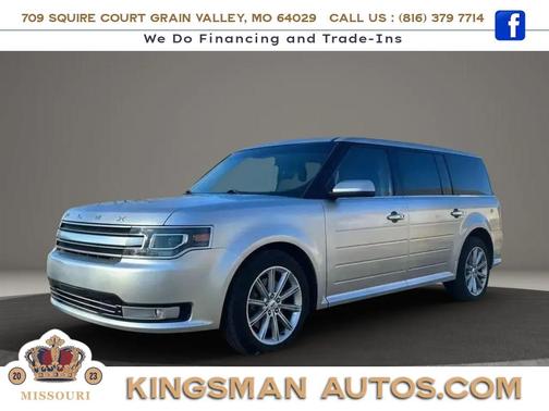 Ingot Silver Metallic 2019 Ford Flex Limited