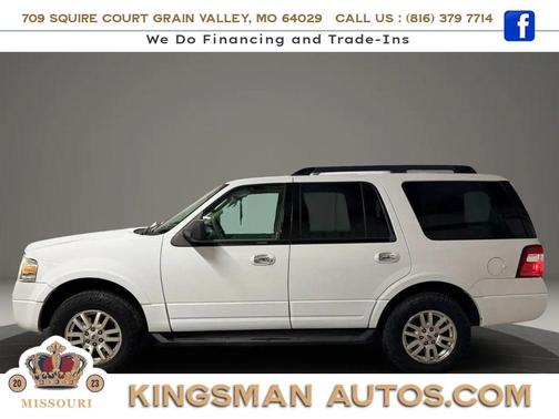 White 2013 Ford Expedition XLT