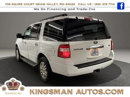 White 2013 Ford Expedition XLT