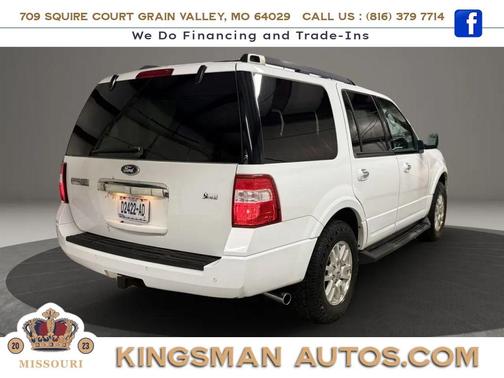 White 2013 Ford Expedition XLT