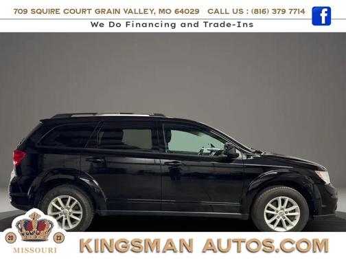 Pitch Black Clearcoat 2017 Dodge Journey SXT