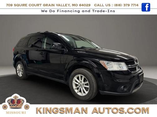 Pitch Black Clearcoat 2017 Dodge Journey SXT