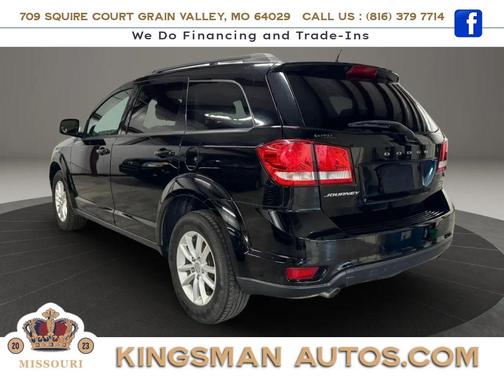 Pitch Black Clearcoat 2017 Dodge Journey SXT
