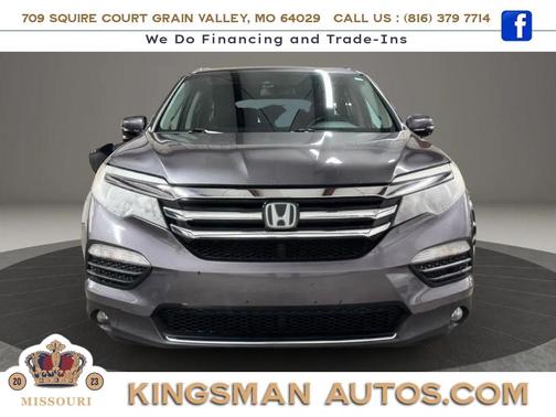 Modern Steel Metallic 2016 Honda Pilot Touring