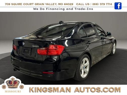 Black 2014 BMW 320 i