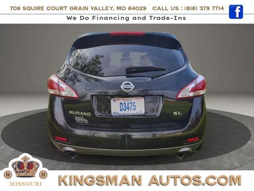 Super Black 2013 Nissan Murano SL