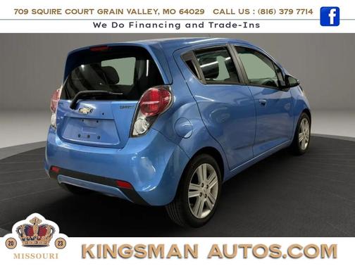 Denim Metallic 2015 Chevrolet Spark 1LT