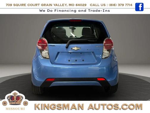 Denim Metallic 2015 Chevrolet Spark 1LT