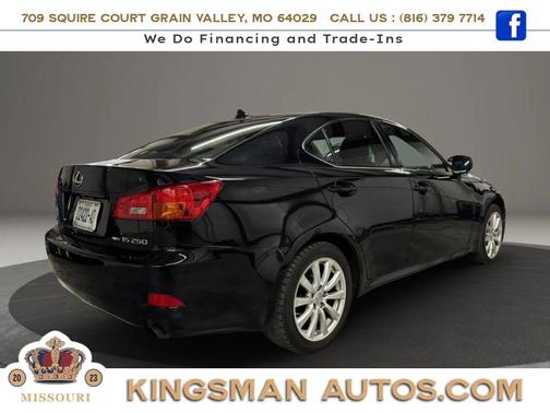 Black 2007 Lexus IS 250 Base