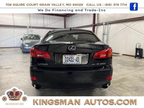 Black 2007 Lexus IS 250 Base