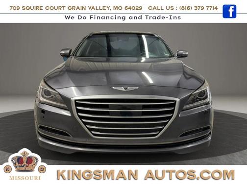 Empire State Gray 2015 Hyundai Genesis 3.8