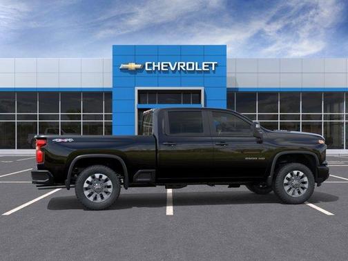 Black 2026 Chevrolet Silverado 2500 Custom