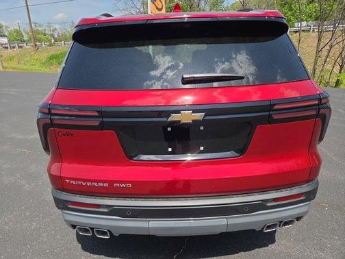 Radiant Red 2026 Chevrolet Traverse LT
