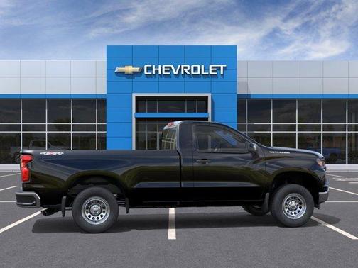 Black 2026 Chevrolet Silverado 1500 WT