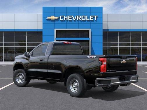 Black 2026 Chevrolet Silverado 1500 WT