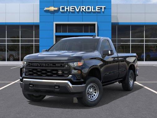 Black 2026 Chevrolet Silverado 1500 WT