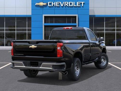 Black 2026 Chevrolet Silverado 1500 WT