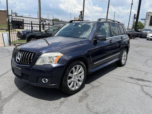 Capri Blue Metallic 2010 Mercedes-Benz GLK-Class GLK 350 4MATIC