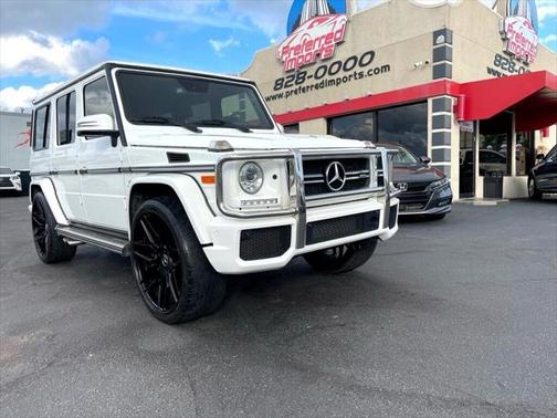 White 2017 Mercedes-Benz AMG G 63 4MATIC