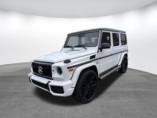 White 2017 Mercedes-Benz AMG G 63 4MATIC