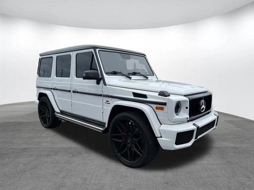 White 2017 Mercedes-Benz AMG G 63 4MATIC