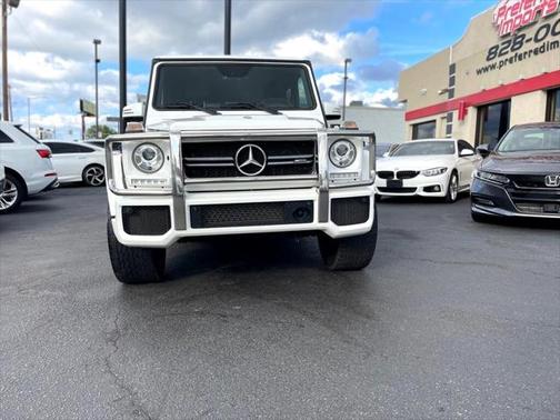 White 2017 Mercedes-Benz AMG G 63 4MATIC