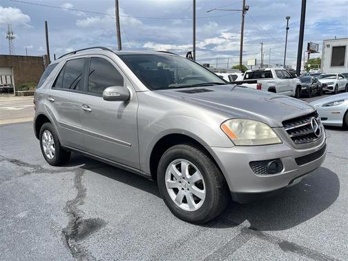 Tan 2007 Mercedes-Benz M-Class 4MATIC
