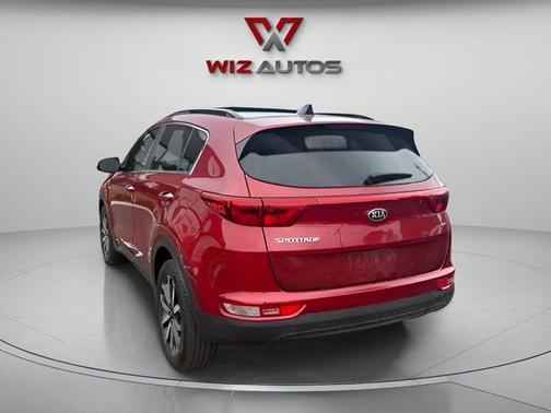 Red 2019 Kia Sportage EX