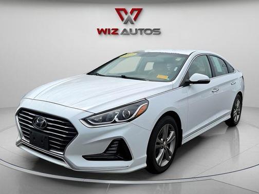 Quartz White Pearl 2018 Hyundai SONATA SEL