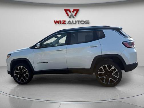 White 2018 Jeep Compass Limited