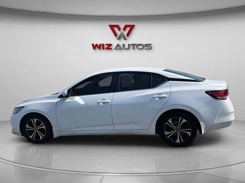 Aspen White 2020 Nissan Sentra SV