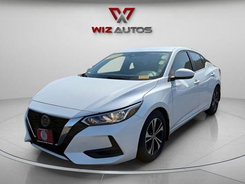 Aspen White 2020 Nissan Sentra SV