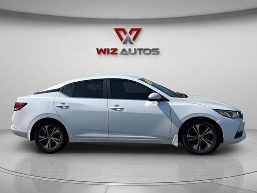 Aspen White 2020 Nissan Sentra SV