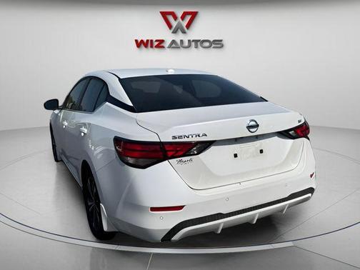 Aspen White 2020 Nissan Sentra SV