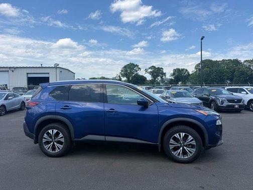 Caspian Blue 2021 Nissan Rogue SV