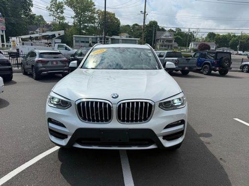 White 2020 BMW X3 xDrive30i