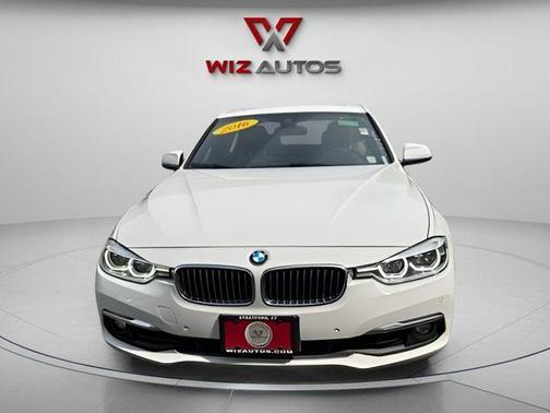 White 2016 BMW 328 i xDrive SULEV