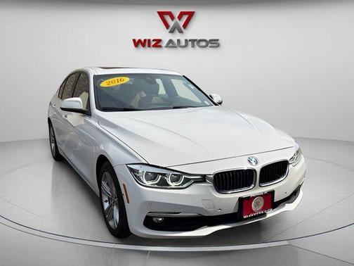 White 2016 BMW 328 i xDrive SULEV
