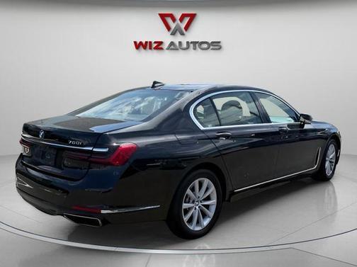 Black 2020 BMW 750 i xDrive