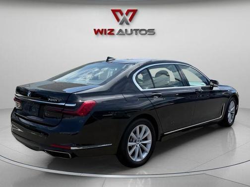 Black 2020 BMW 750 i xDrive
