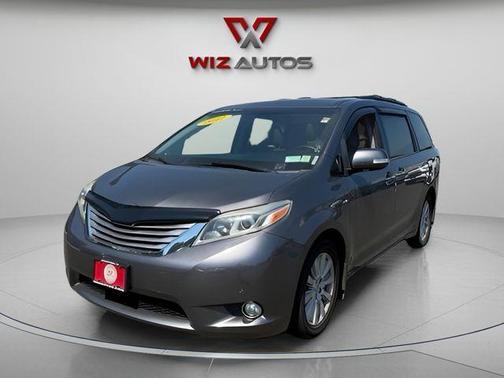 Gray 2017 Toyota Sienna Limited Premium