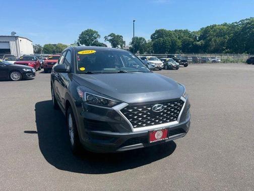 Blue 2021 Hyundai TUCSON SE