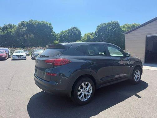 Blue 2021 Hyundai TUCSON SE