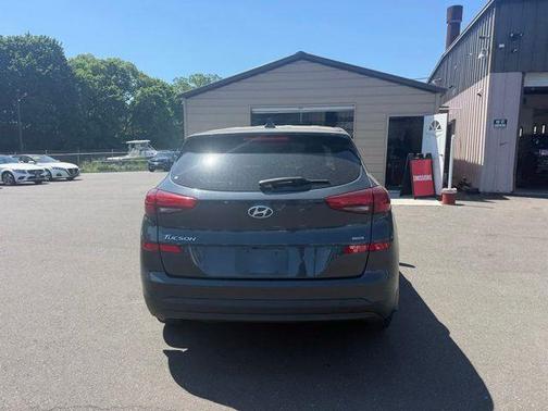 Blue 2021 Hyundai TUCSON SE