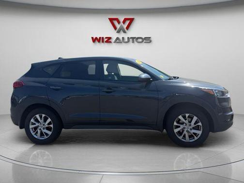 Blue 2021 Hyundai TUCSON SE