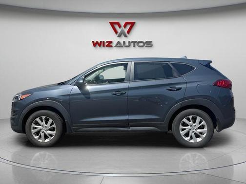 Blue 2021 Hyundai TUCSON SE