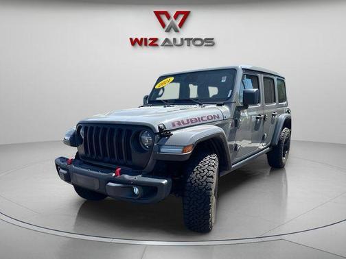 Gray 2021 Jeep Wrangler Unlimited Rubicon