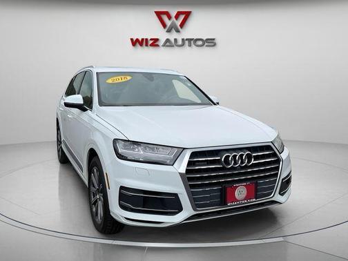 Carrara White 2018 Audi Q7 2.0T Premium Plus