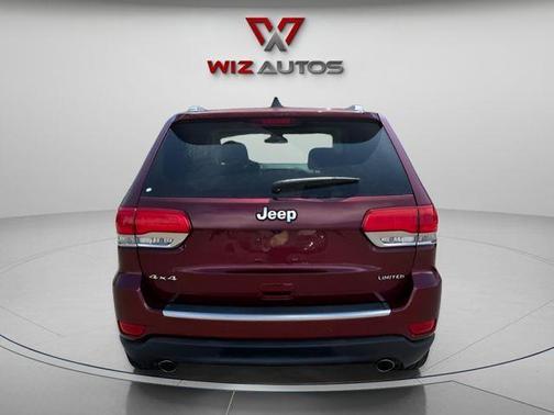 Red 2016 Jeep Grand Cherokee Limited