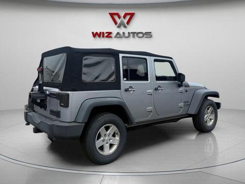 Silver 2018 Jeep Wrangler JK Unlimited Sport